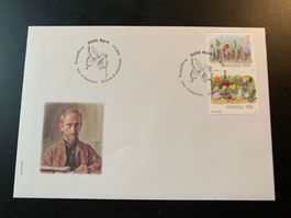 FDC zusammenhängend aus Markenheft