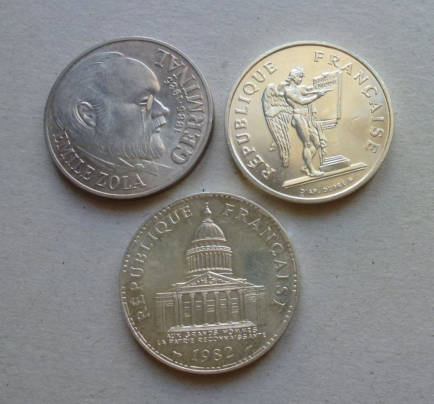 Tutti le monete: ++ Frankreich ++ 3x 100 Francs Silber – Usato da Walkringen venduto da Casablanca777 1
