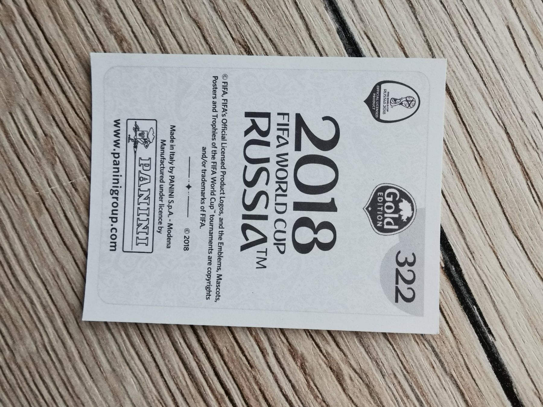 Panini Sammelbilder & Trading cards: Panini / WM 2018 Russia / Sticker – Neu (gemäss Beschreibung) aus Ottikon b.Kemptth. von Schwammi007 3