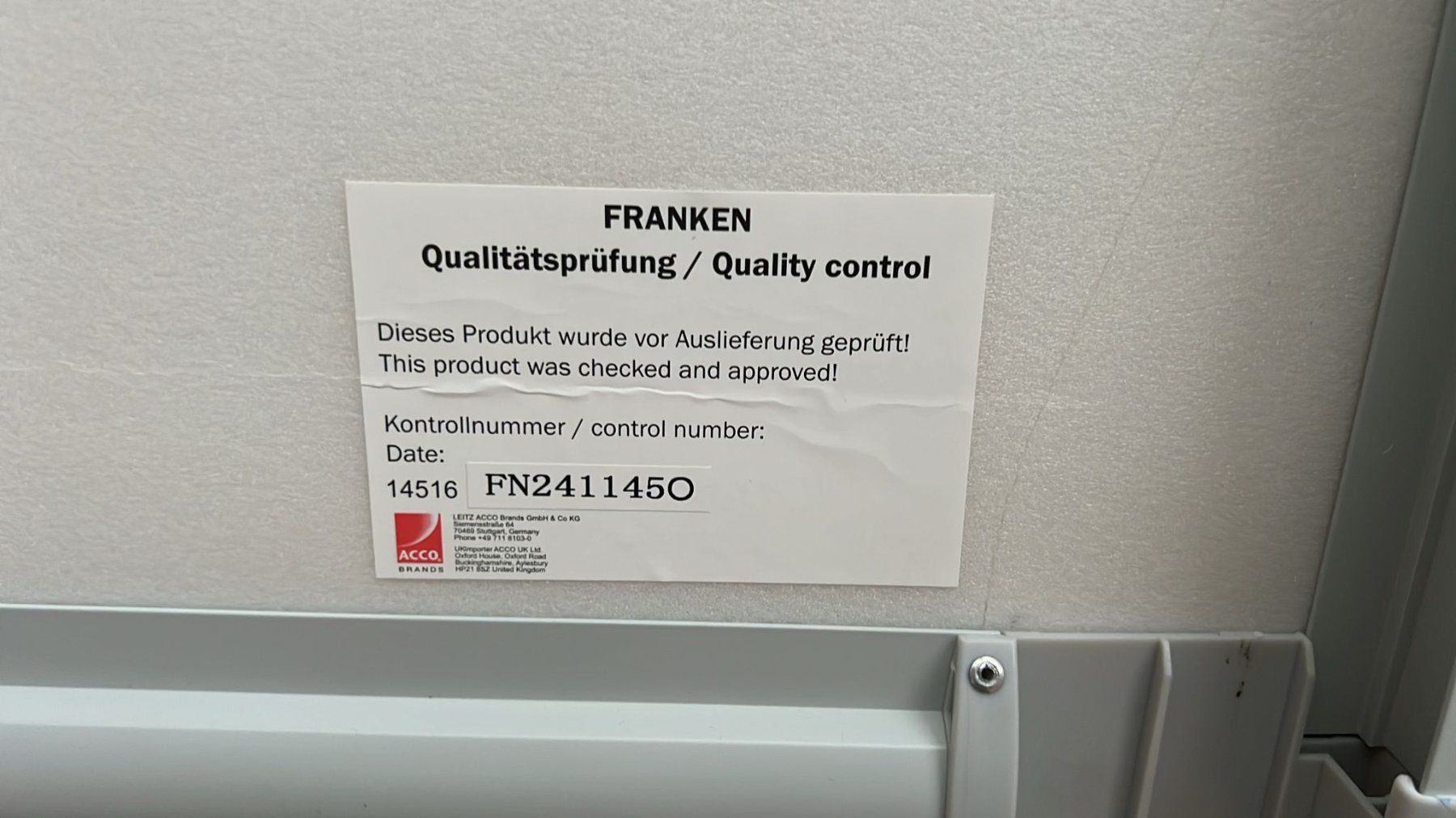 Lavagne: FRANKEN Flipchart auf Rollen mit Ersatzrolle – Usato da Illnau venduto da cindyM28 2