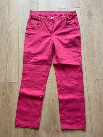 Fuchsia Sommer Jeans, Gr. 38, neuwertig für den Frühling