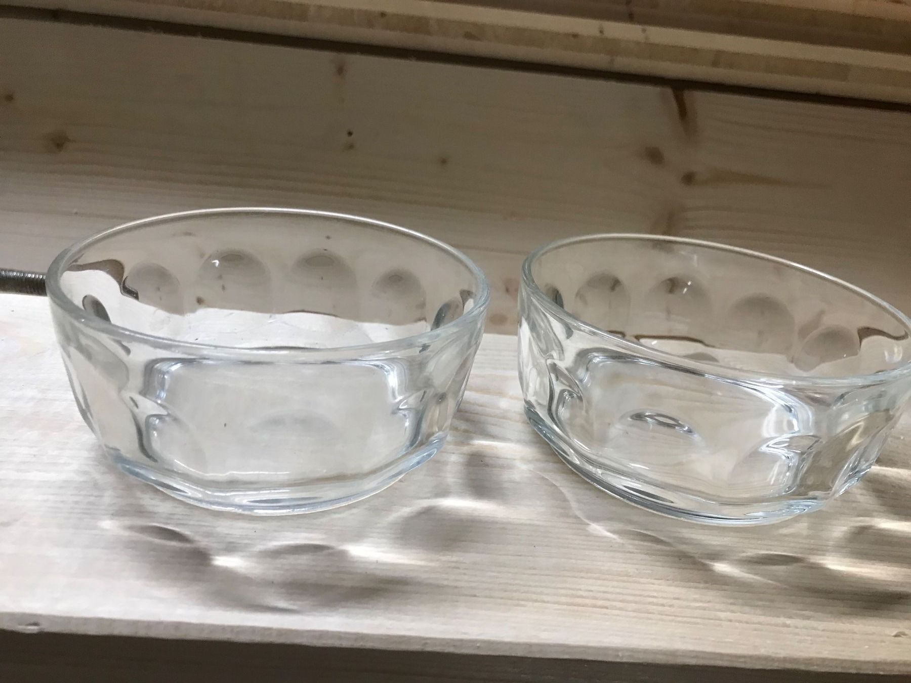 Bicchieri: 2 Glas Schalen 11cm – Usato da Muttenz venduto da U41g 3