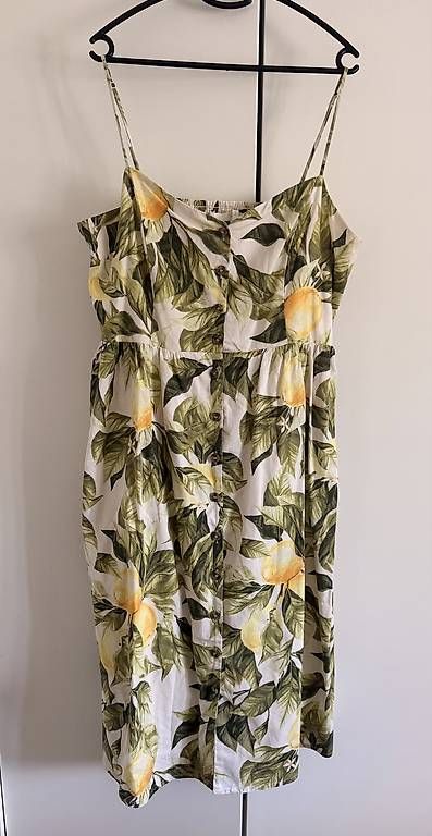 Vestiti: H&M, Sommerkleid mit Zitronenprint, Gr. 44 – Usato da Zollikofen venduto da lili.j 1