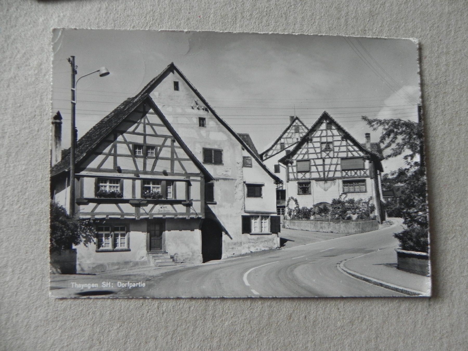 Ansichtskarten: Ansichtskarte Thayngen SH Schaffhausen – Gebraucht aus Siebnen von krimsie