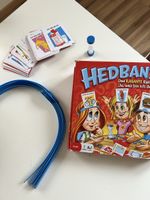Gesellschaftsspiel Hedbanz mit Karten und Zubehör