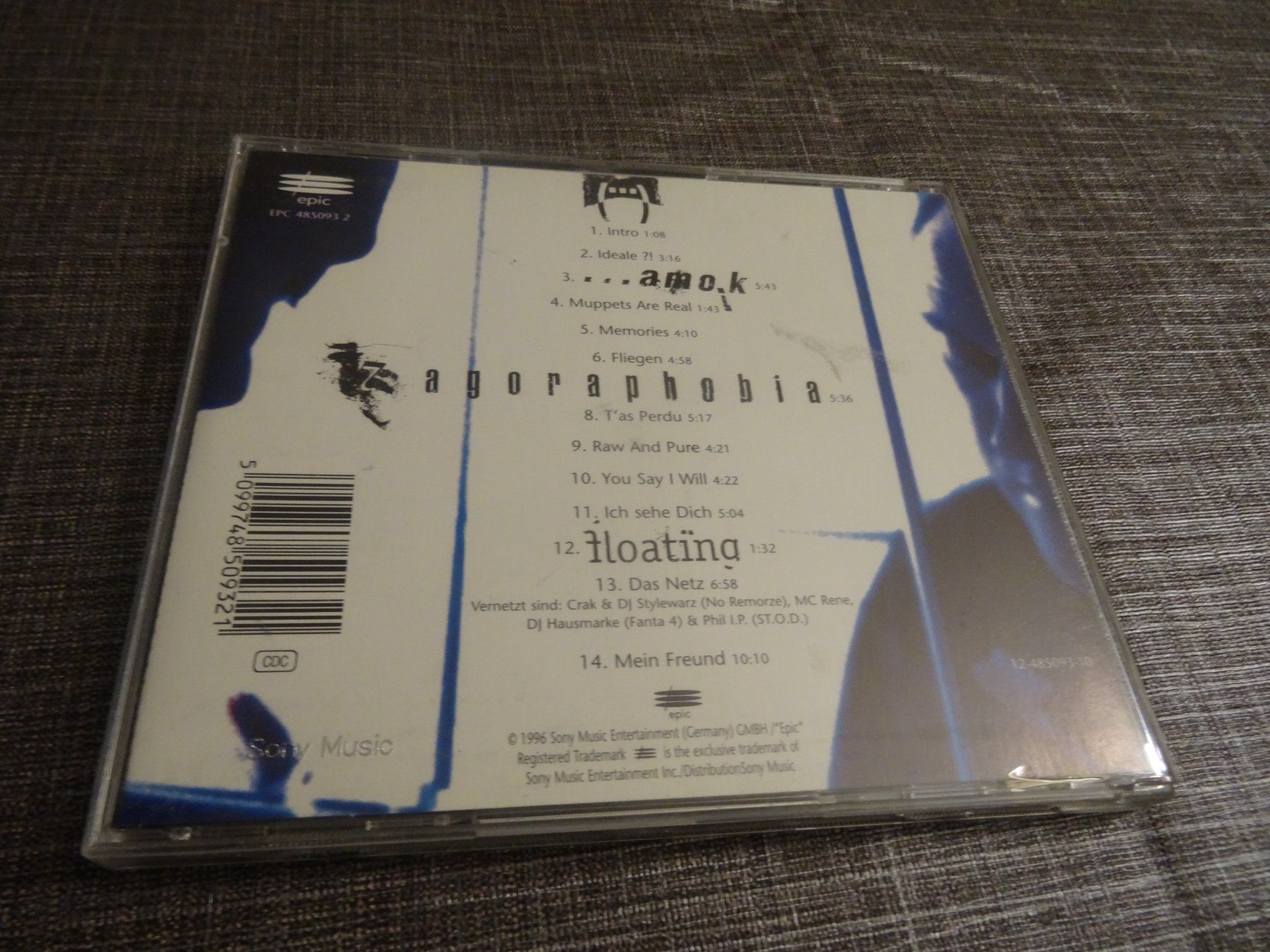 CD: Such A Surge - Agoraphobic Notes CD – Usato da Olten venduto da Disc-Ausverkauf 1