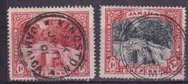 Jamaica, Mi 31-32 ⊙, KW € 0.6