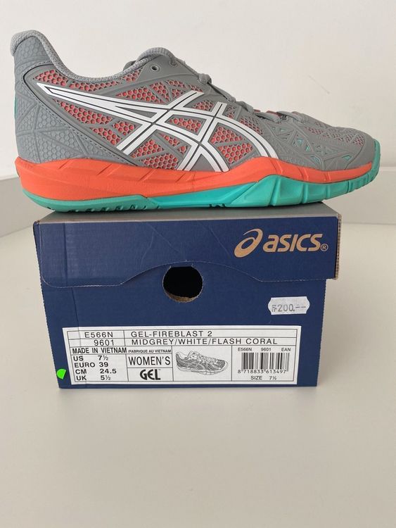 Asics fireblast femme best sale