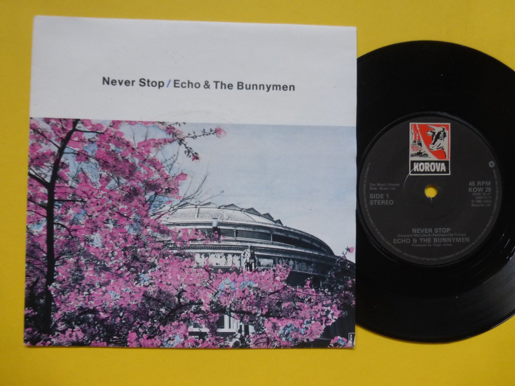 Schallplatten: Echo & The Bunnymen – Never Stop – Gebraucht aus Zürich von Swiss57