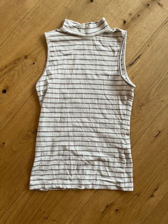 Chicorée Turtleneck Tanktop gestreift XS(-S)