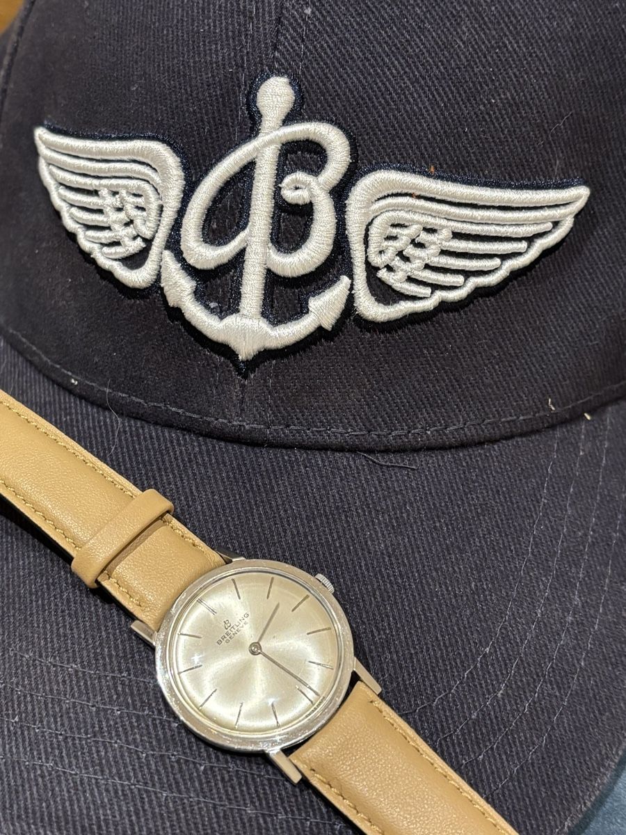 Breitling Uhren: Breitling Uhr Handaufzug mit Box und Kappe – Gebraucht aus Flums von Limatools 1