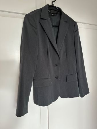 Damen Blazer Hugo Boss Gr.36 Dunkelgrau