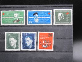 DDR 1957 Rotes Kreuz / Gewerkschaftskonferenz **