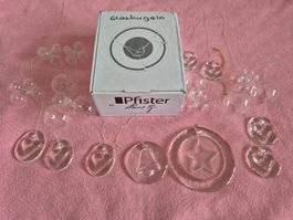 Pfister Glaskugeln, Vintage, Dekoration für Zuhause, Top!
