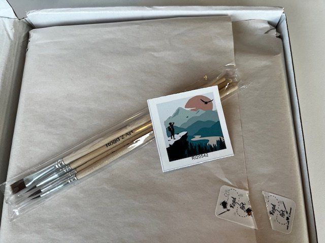 Kit bricolage: Malen nach Zahlen mit Staffelei – Nuovo (secondo la descrizione) da Dübendorf venduto da mamack