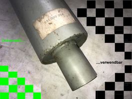 UNIVERSAL Schalldämpfer rund ST37 Normalstahl 951 000 204