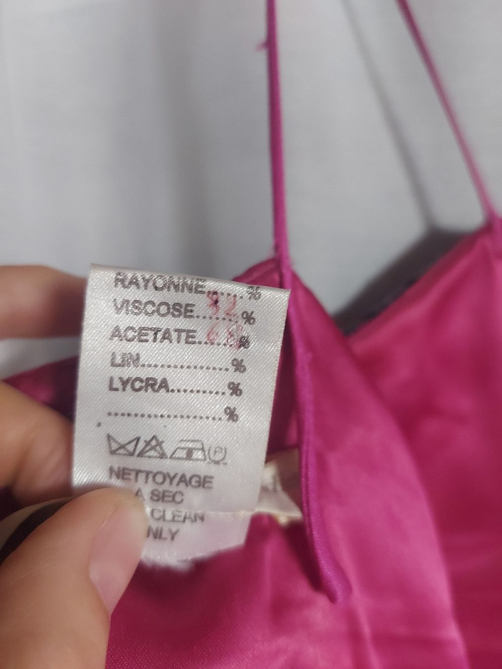 Top: Bustier vintage satiné - Taille M – Usato da Lausanne venduto da Super-cerise 7