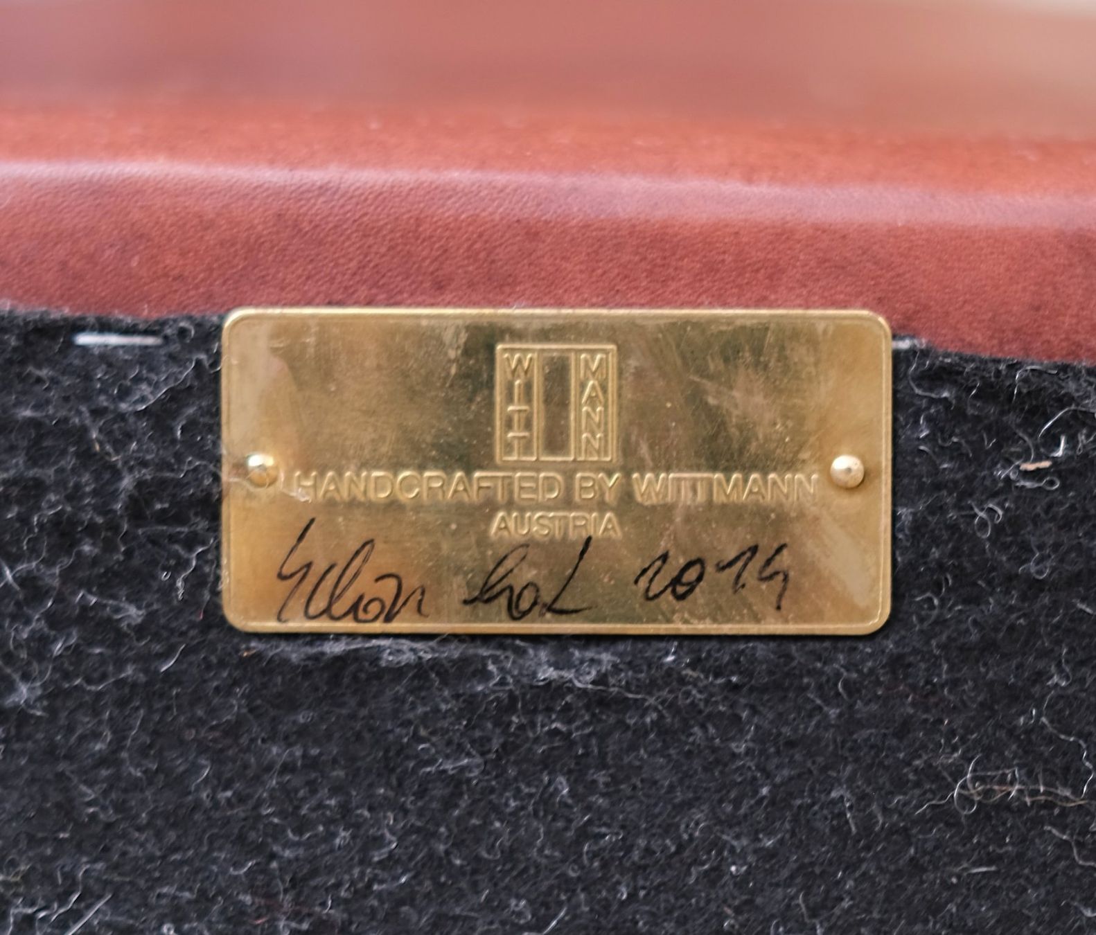 Wittmann Sessel: Oyster Sessel & Hocker von Wittmann – Gebraucht aus Bern von Zmodern_CON 9