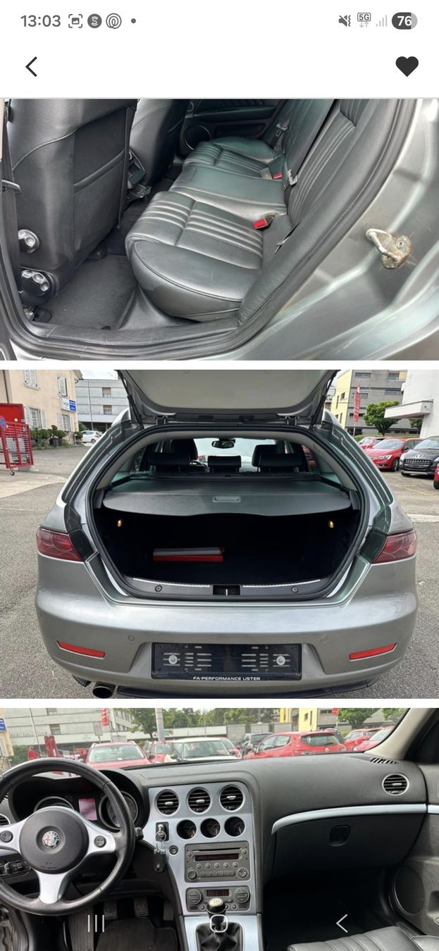 Alfa Romeo Automobili: Alfa Romeo 159 1.9 Jtd – Usato da Schönenwerd venduto da vir_6wdh 3