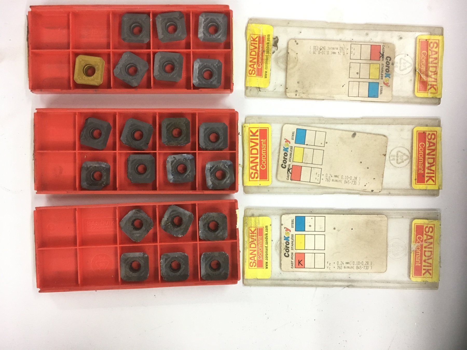 Tous les outils: Fräser mit HM-Wechselplatten ISO-40 CoroMill – D'occasion à Eptingen par Werkzeugschmiede 5