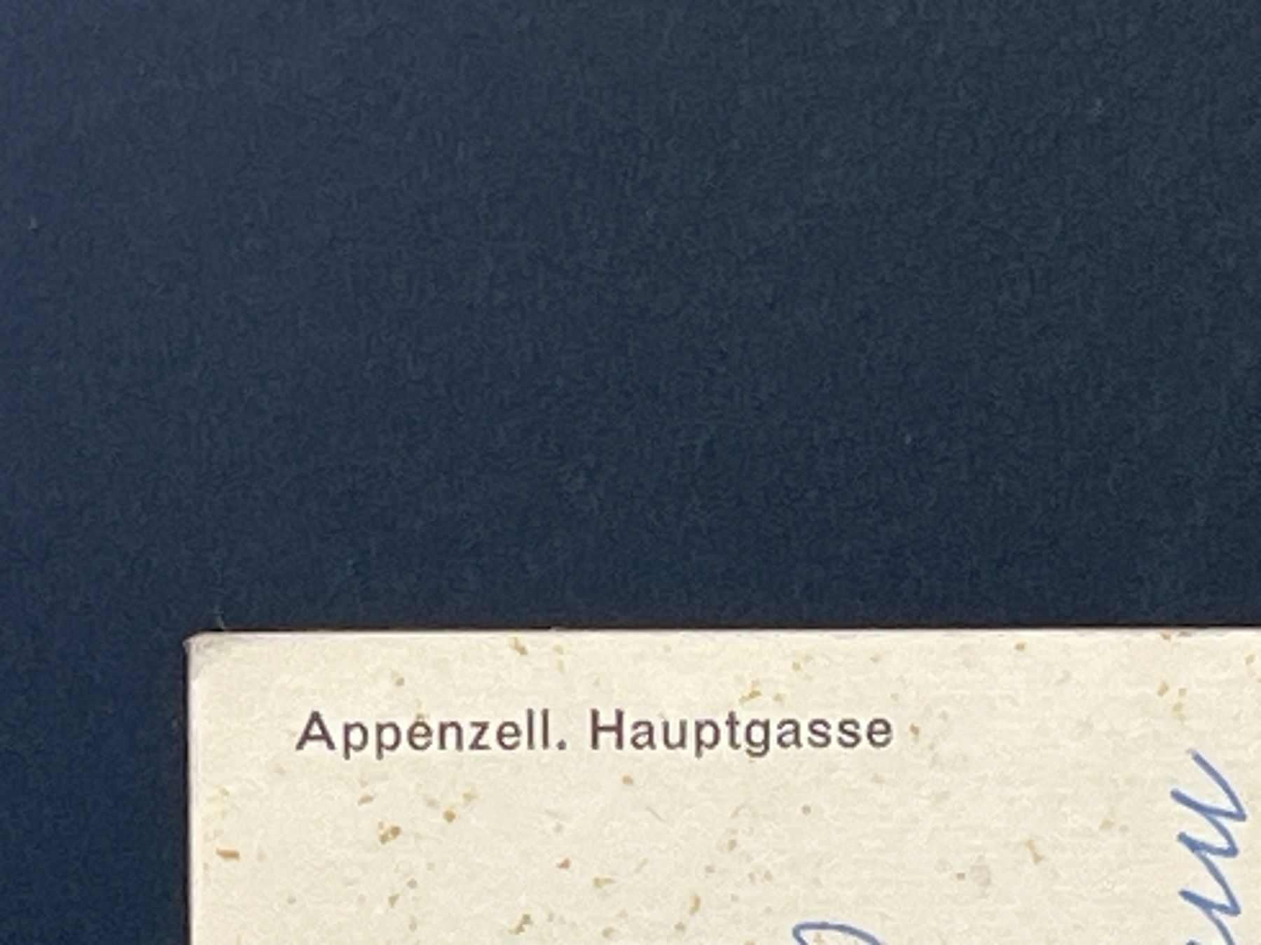 Cartoline postali: Appenzell. Hauptgasse – Usato da Widnau venduto da Brusi9 2