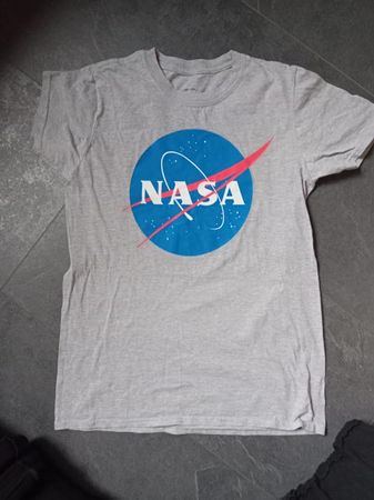 NASA T-Shirt, Grau, Grösse S