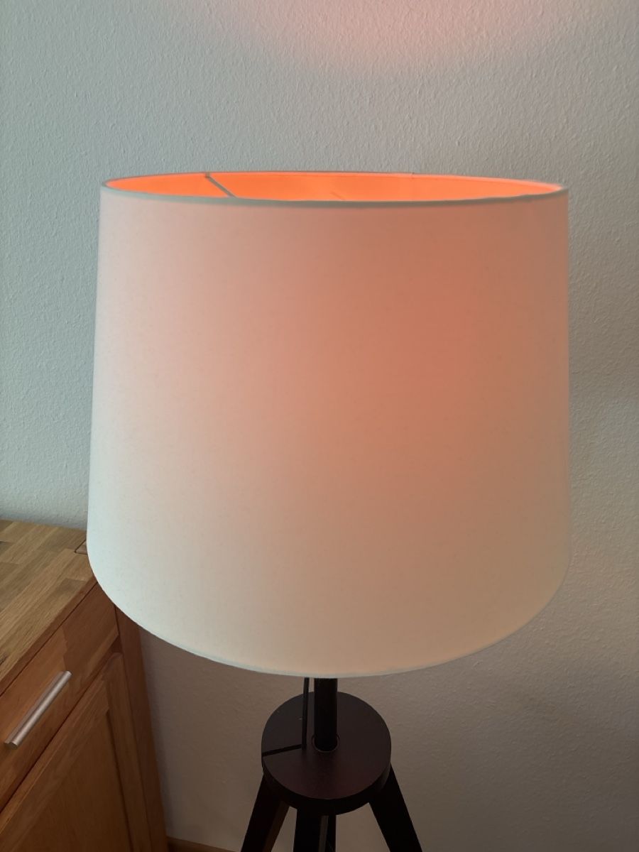 Ikea Lampade: Stehlampe Holz höhenverstellbar – Usato da Zürich venduto da moi_5tvs 1