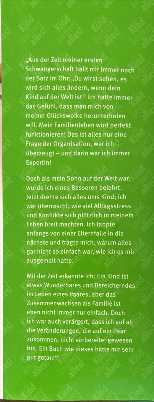 Libri: Sauer Michaela, Ein Kind ändert alles – Nuovo (secondo la descrizione) da Sarnen venduto da Livres 2