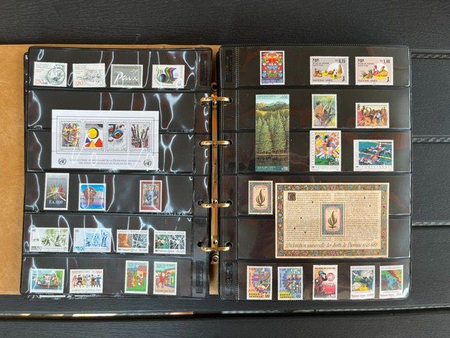 Album: Briefmarkenalbum Genferämter / Uno Genf – Usato da Niederwil AG venduto da dahu75 4