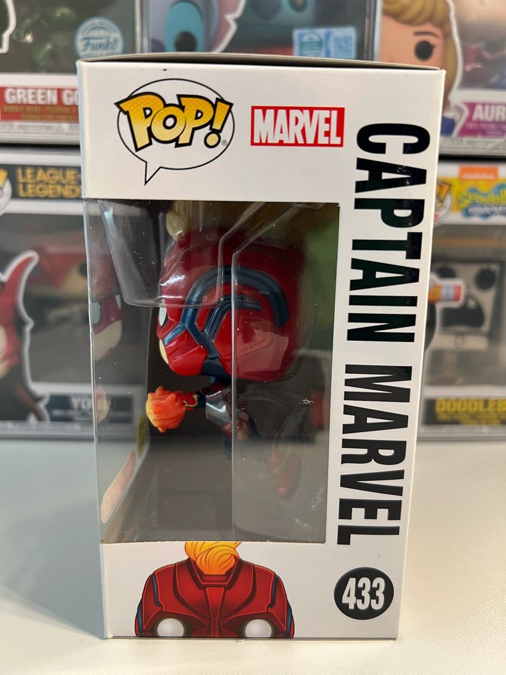 Funko Figuren: Funko POP! Captain Marvel Edition Limitée Glow Target 2019 – Gebraucht aus Le Mouret von perfectbijou 3