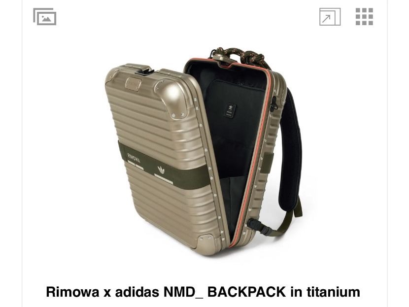 Rimowa Zaini: Rimowa adidas alu backpack – Usato da Winterthur venduto da ivan12891 2