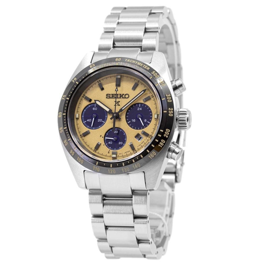 Seiko Orologi: Seiko SSC817P1 Prospex Speedtimer Solare - 1964 Recreation – Nuovo e nell'imballaggio originale da Schindellegi venduto da harveystore