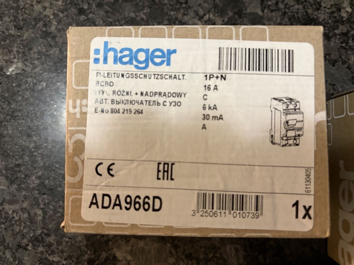 Hager Interruttori: Hager FI-LS C13 + C16 – Nuovo e nell'imballaggio originale da Kloten venduto da ca_1000s 3