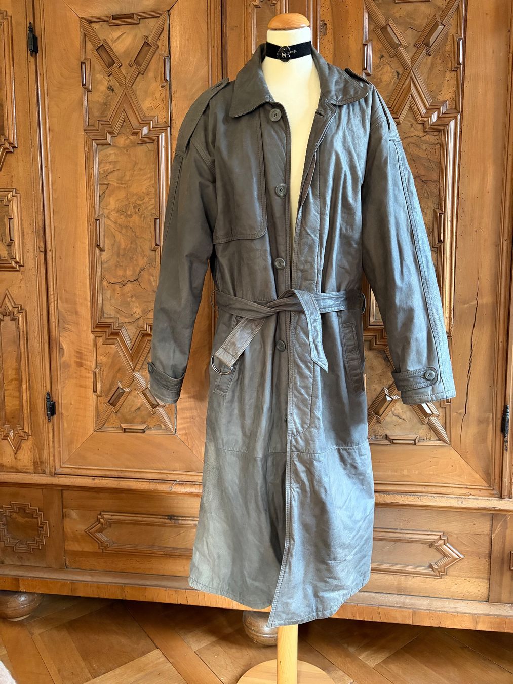 Mäntel: FREY COLLECTION Trenchcoat 100 % Lammleder Größe 48 – Gebraucht aus Interlaken von Bona55