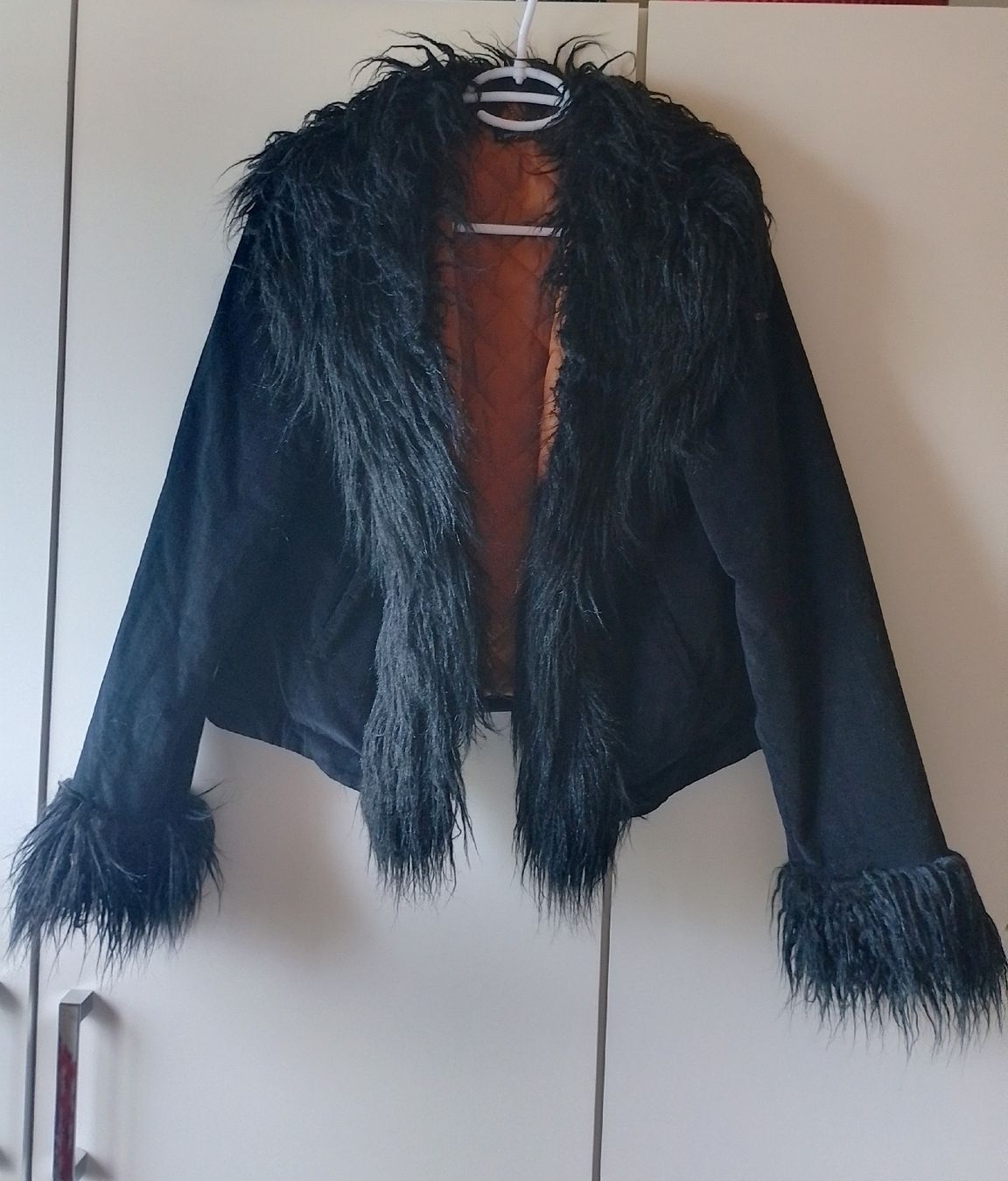Superdry Giacche: Superdry Cropped Afghan Jacke, Gr. 40 – Usato da Aarau Rohr venduto da Maneki-neko 3