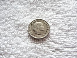 5 centimes/rappen 1931