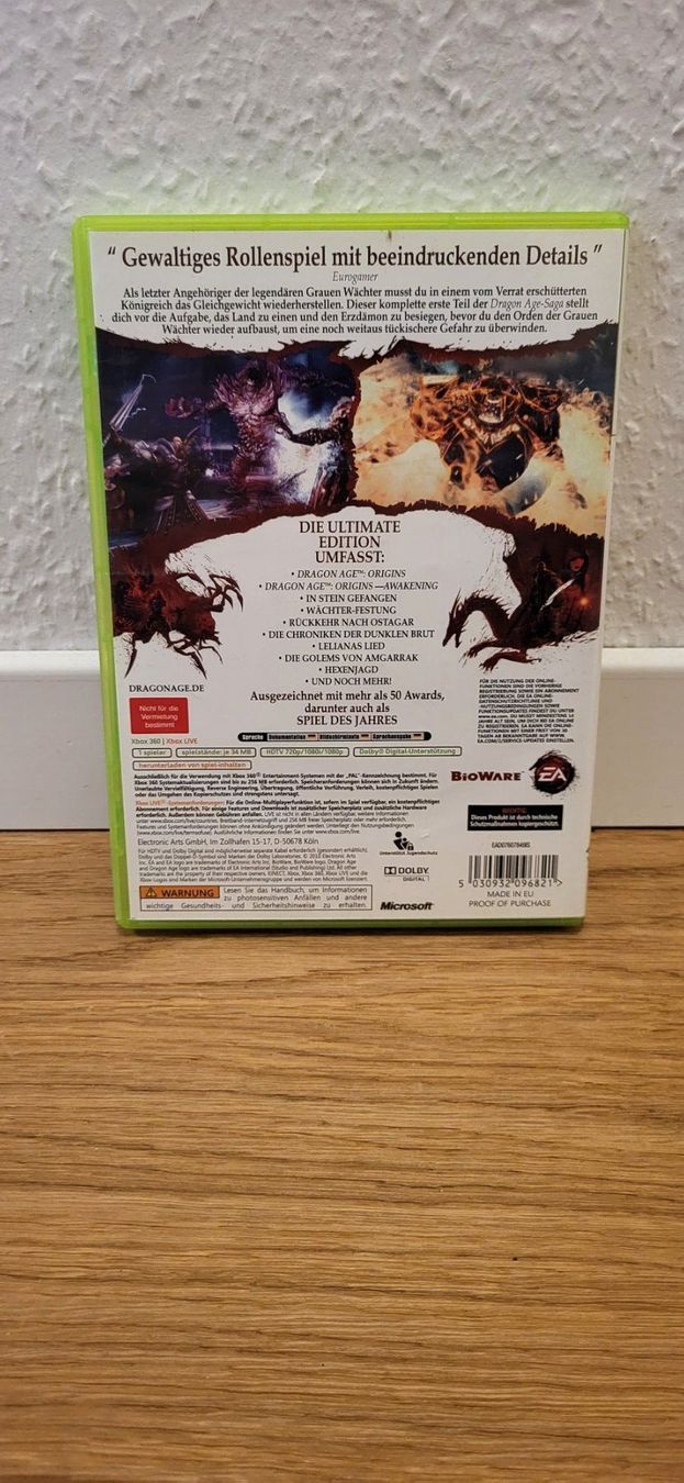 Microsoft Giochi: Xbox 360 - Dragon Age Origins Ultimate Edition – Usato da Münsingen venduto da Heroism2010 1