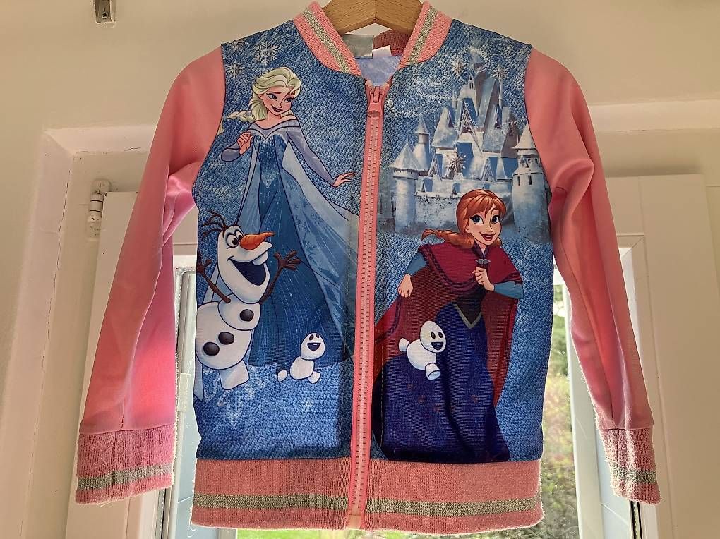 Jacken & Mäntel: Frozen Jäckli Gr. 92 - 98 wie neu – Gebraucht aus Zollikon von CorViv