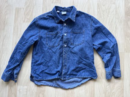 Jeans-Hemd Grösse 140