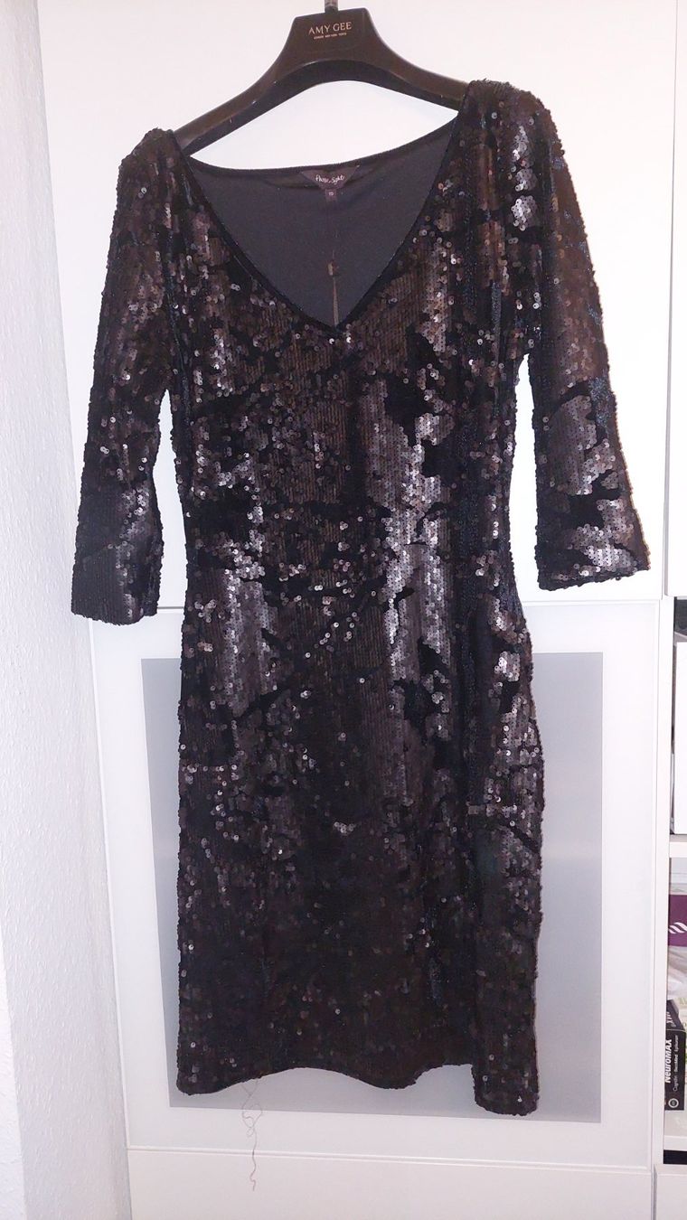 Phase Eight Vestiti: New Phase Eight black sequin dress – Nuovo (secondo la descrizione) da Genève venduto da ado_x2xq