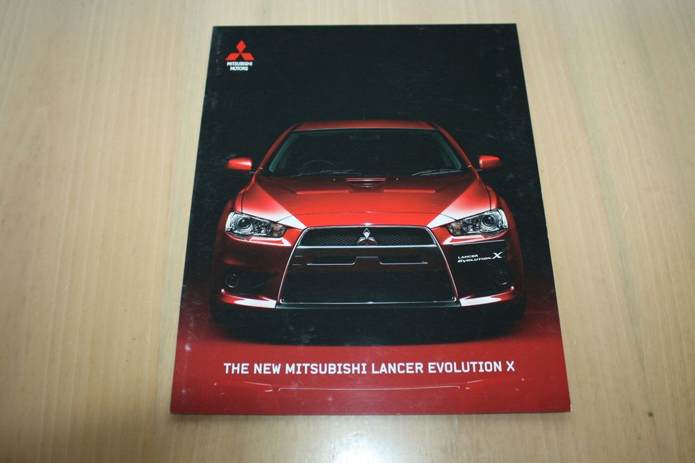 Mitsubishi Lancer Evolution X Broschüre 12/2007 (Gebraucht) in Wikon ...