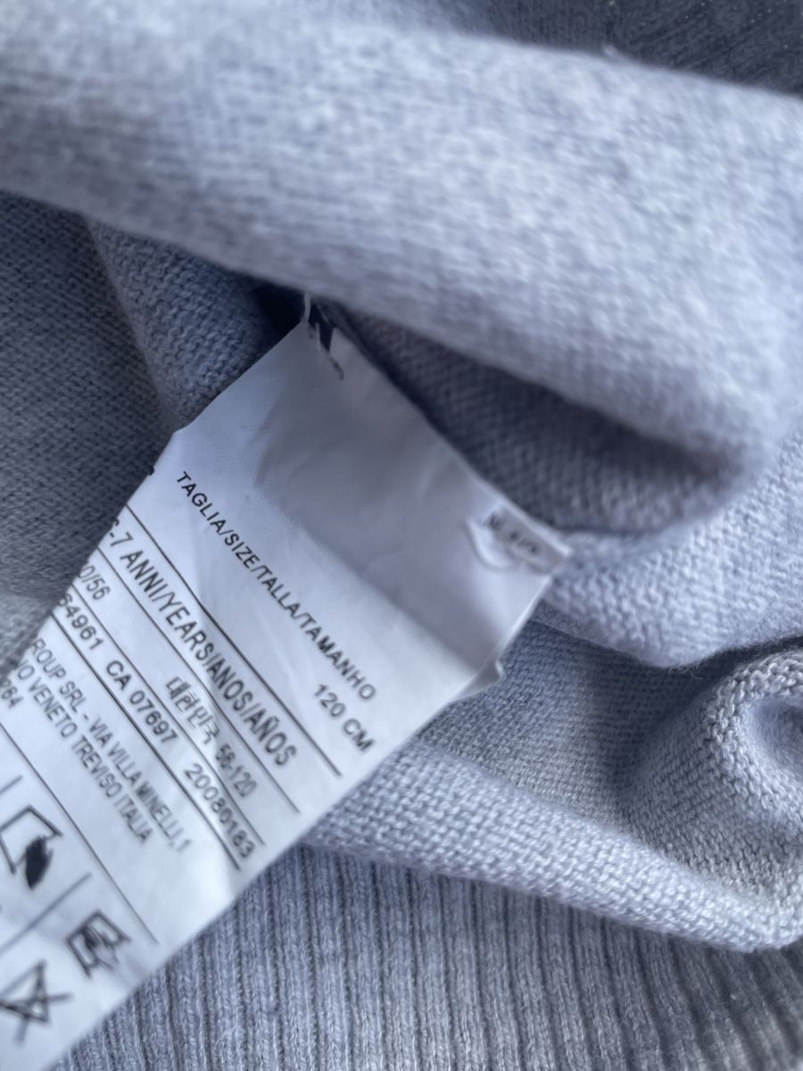 Benetton Maglioni & Felpe: Benetton Strickpullover 1965 College Style Gr. 120 – Usato da Bern venduto da brup 1