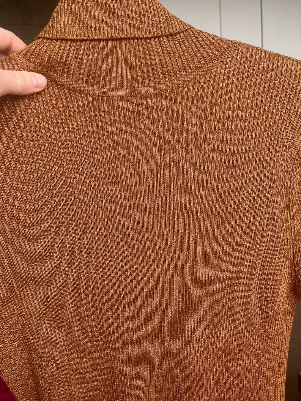 Maglioni & Felpe: Bronzefarbener Rolli Pullover von Hallhuber Gr. 36-38 – Usato da Zürich venduto da Nina100 4