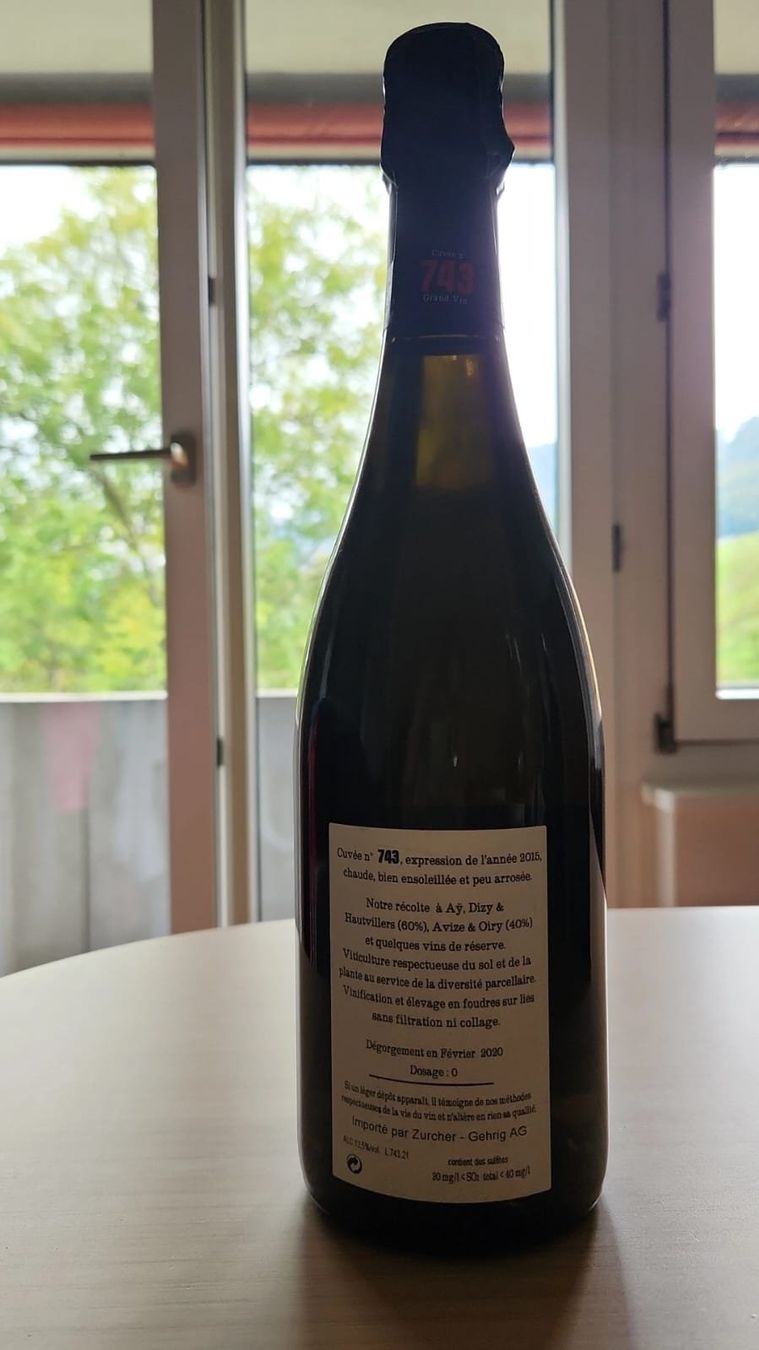 Spiritueux: Jacquesson Cuvée 743 Extra Brut Champagner! – Neuf avec emballage d'origine à Zürich par syl_bhd2 2