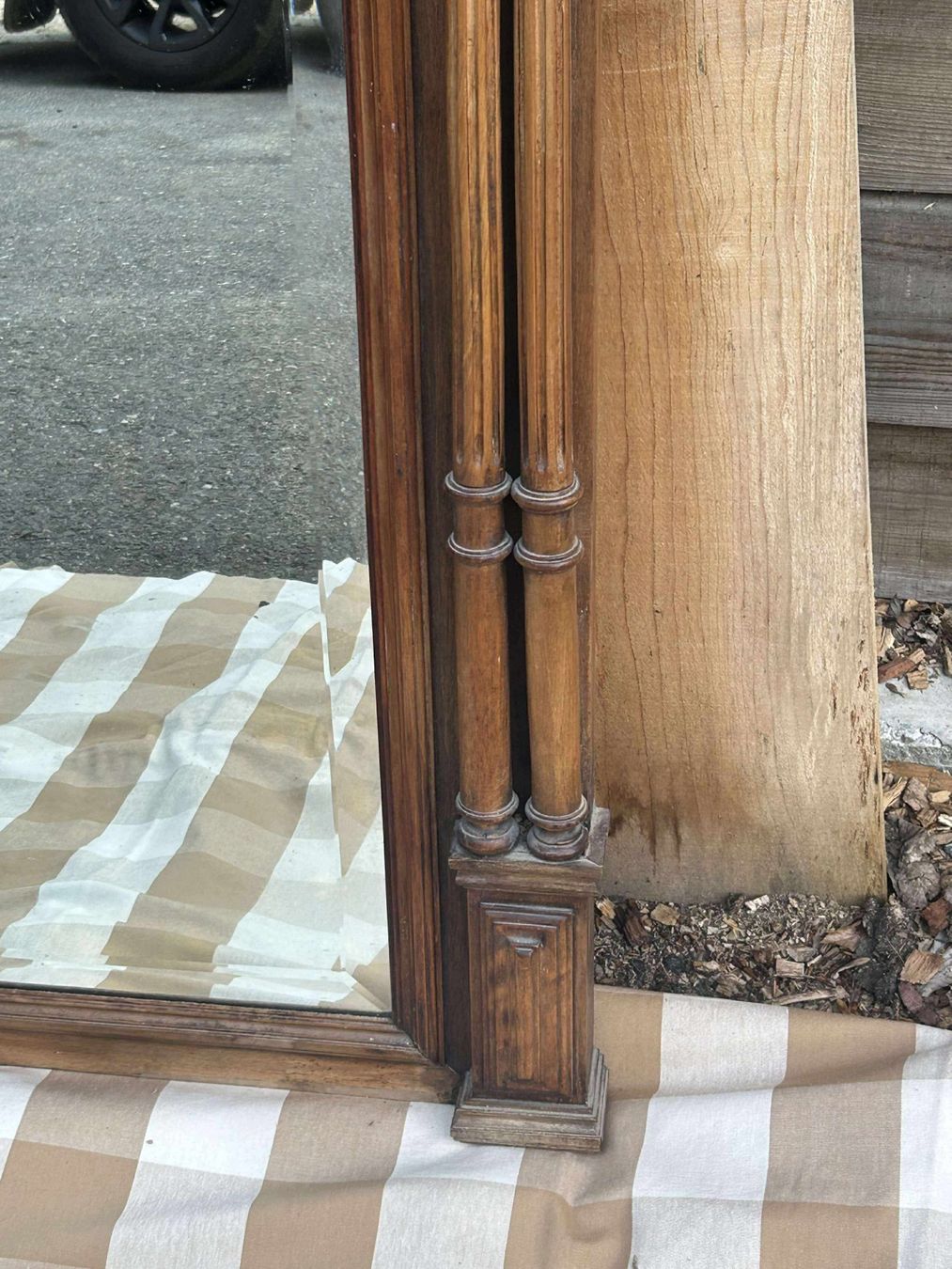 Specchi: Miroir Henri II avec anges – Usato da Chaumont venduto da Abigail1 3