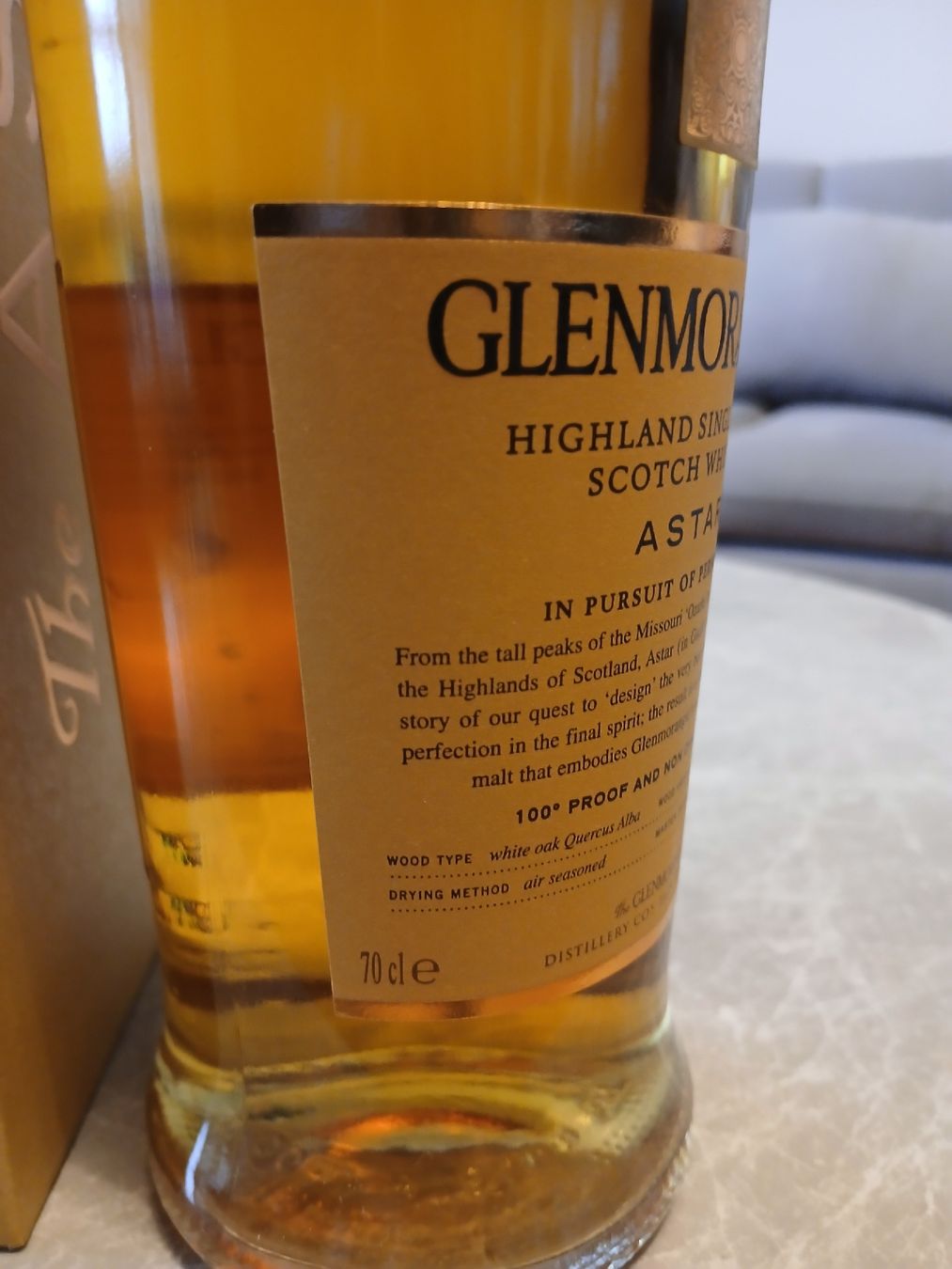 Glenmorangie Spirituosen: Glenmorangie Astar Cask 57,1% , 2008 – Gebraucht aus Kriens von Arthur73 2