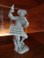 alte Meissen Figur "der Vogelhändler"