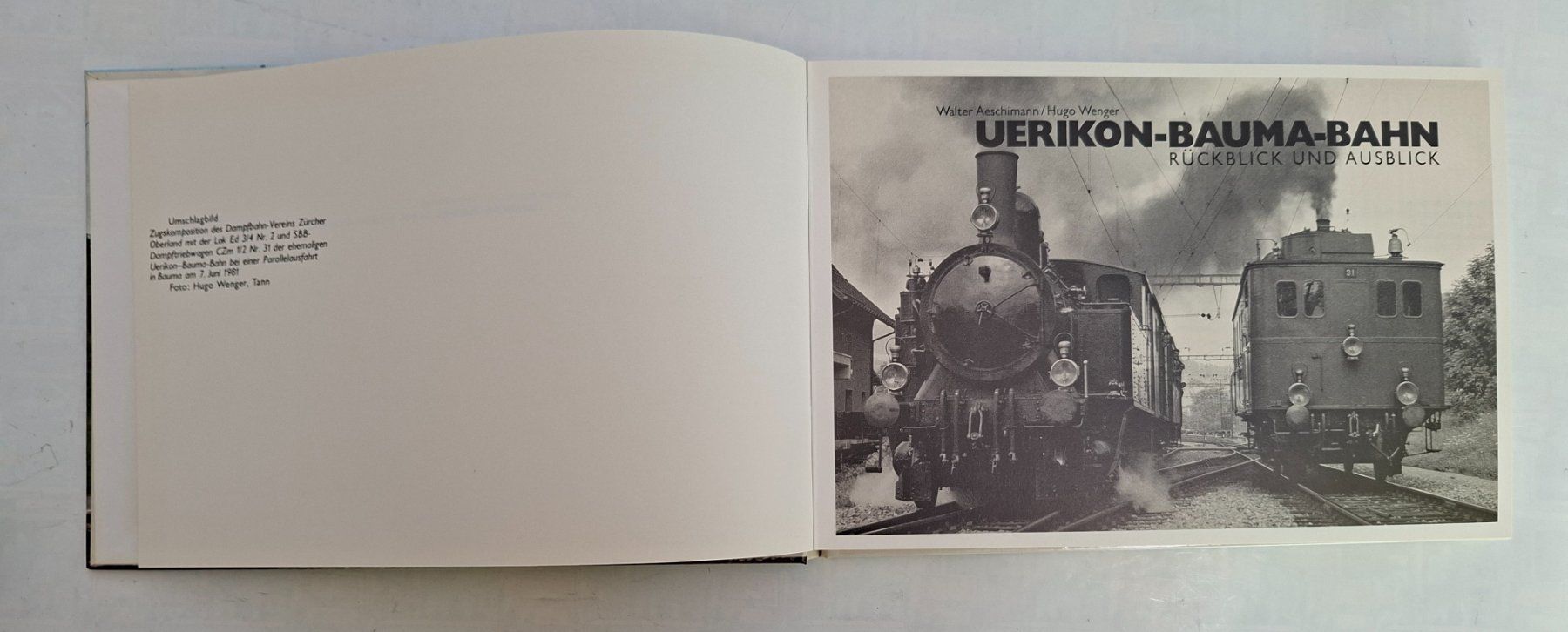 Libri: Uerikon-Bauma-Bahn Rückblick und Ausblick Buch – Usato da Opfikon venduto da Diversamente 2