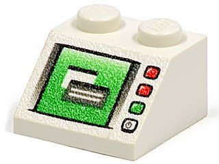 Lego Kit di costruzioni: Lego Dachstein mit Computerbildschirm Muster (3029pb042) – Nuovo (secondo la descrizione) da Basel venduto da Swi-7621