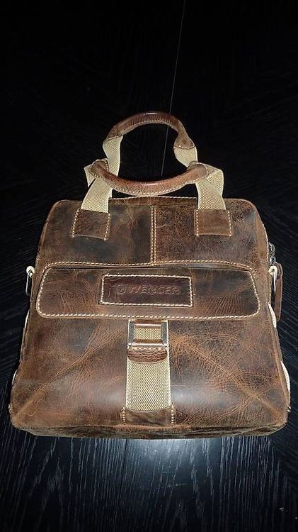 Wenger Taschen: WENGER Massivleder-Tasche – Gebraucht aus Bättwil von Blonky 3